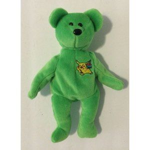 Pokemon Picabear Green Birthday Cake Picachu Stuffed Animal Plush